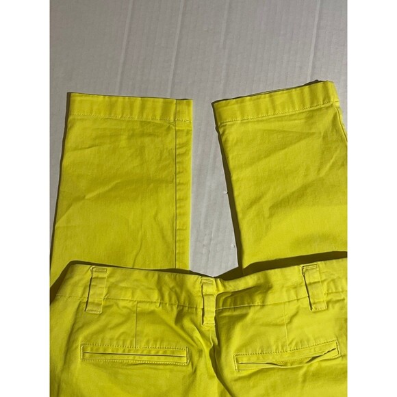 Gap Khakis Size 0 Womens Neon Pants - Picture 9 of 11